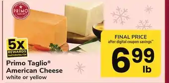 ACME Primo taglio american cheese offer