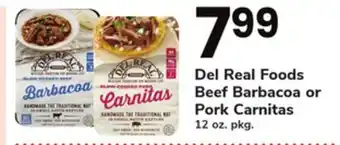 ACME Del real foods beef barbacoa or pork carnitas offer