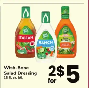 ACME Wish-bone salad dressing offer