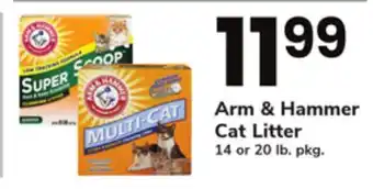 ACME Arm & hammer cat litter offer