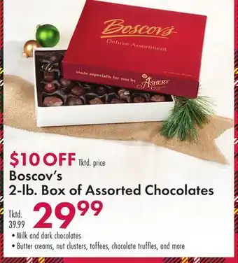 Boscov's Boscov's 2-lb. box of assorted chocolates offer