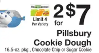 The Fresh Grocer Cookie dough offer