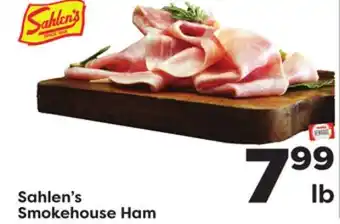 Weis Markets Sahlen's smokehouse ham offer