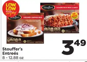Weis Markets Stouffer's entreés offer