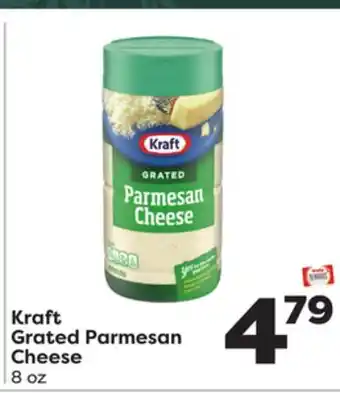 Weis Markets Kraft grated parmesan cheese offer