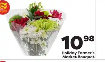 Weis Markets Holiday farmer's market bouquet offer