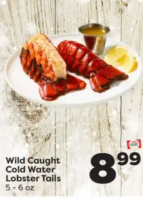 Weis Markets Wild caught cold water lobster tails offer