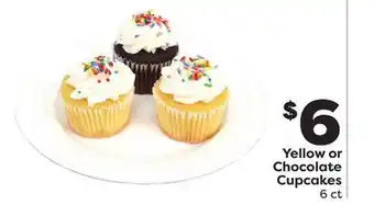 Weis Markets Yellow or chocolate cupcakes offer