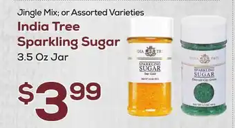 DeCicco & Sons India tree sparkling sugar offer