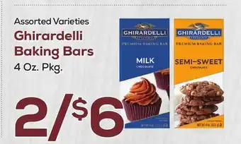 DeCicco & Sons Ghirardelli baking bars offer