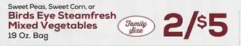 DeCicco & Sons Birds eye steamfresh mixed vegetables offer