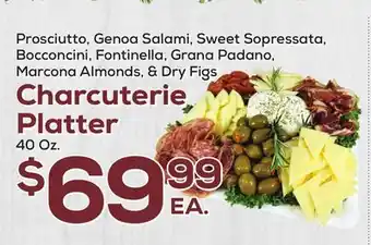DeCicco & Sons Charcuterie platter offer