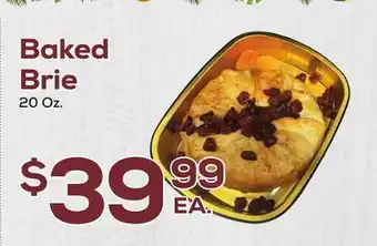 DeCicco & Sons Baked brie offer