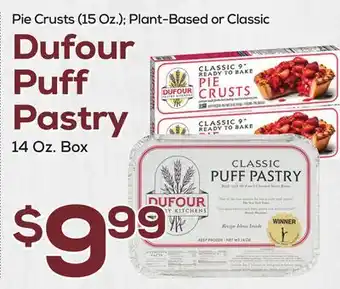 DeCicco & Sons Dufour puff pastry 14 oz. box offer