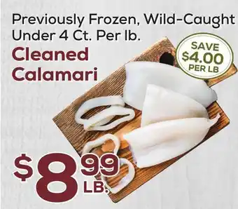 DeCicco & Sons Cleaned calamari offer