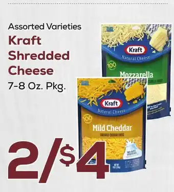 DeCicco & Sons Kraft shredded cheese offer