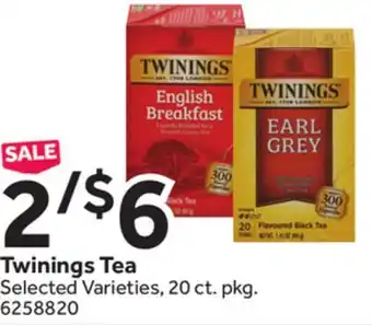 Stop&Shop Twinings tea offer