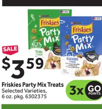 Stop&Shop Friskies party mix treats offer