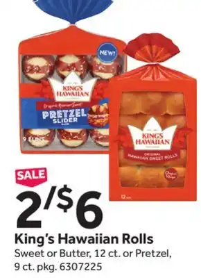 Stop&Shop King's hawaiian rolls offer