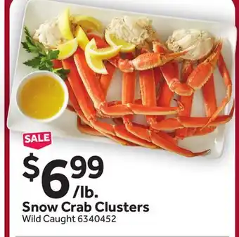 Stop&Shop Snow crab clusters offer