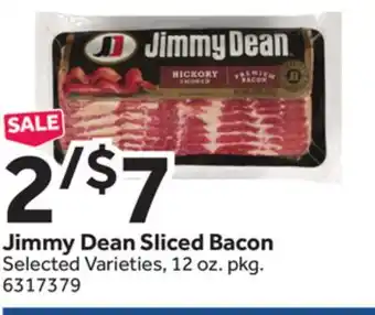 Stop&Shop Jimmy dean sliced bacon offer