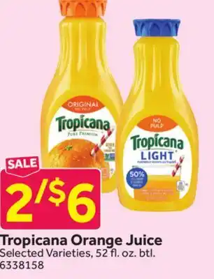 Stop&Shop Tropicana orange juice offer
