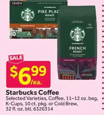 Stop&Shop Starbucks coffee offer