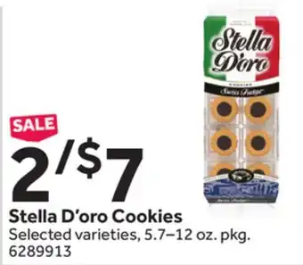 Stop&Shop Stella d'oro cookies offer