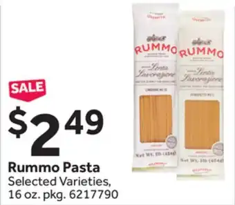 Stop&Shop Rummo pasta offer