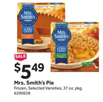 Stop&Shop Mrs. smith's pie offer