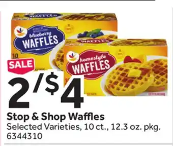 Stop&Shop Stop & shop waffles offer