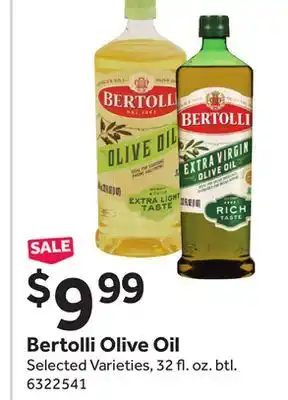 Stop&Shop Bertolli olive oil offer