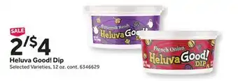 Stop&Shop Heluva good! dip offer