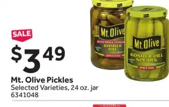 Stop&Shop Mt. olive pickles offer