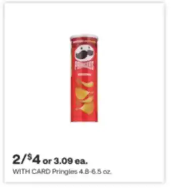 CVS Pringles 4.8-6.5 oz offer