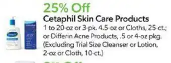 Publix Cetaphil Skin Care Products offer