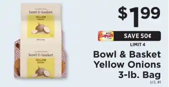 ShopRite Yellow onions 3-lb. bag offer