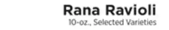 ShopRite Rana ravioli offer