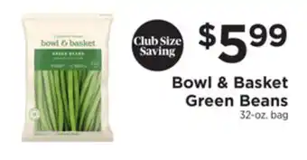 ShopRite Green beans offer