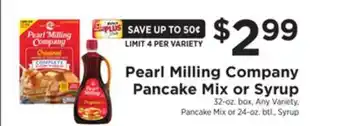 ShopRite Pancake mix or syrup offer