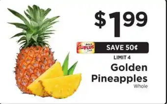 ShopRite Golden pineapples offer