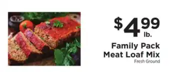 ShopRite Family pack meat loaf mix offer