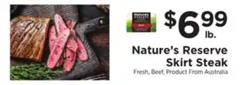 ShopRite Skirt steak offer