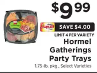 ShopRite Gatherings party trays offer