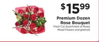 ShopRite Premium dozen rose bouquet offer