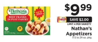 ShopRite Appetizers offer