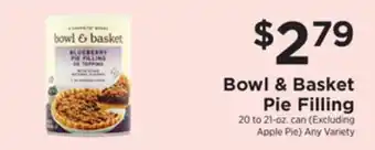 ShopRite Pie filling offer