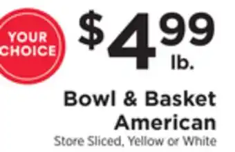 ShopRite American cheese offer