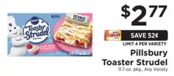 ShopRite Toaster strudel offer