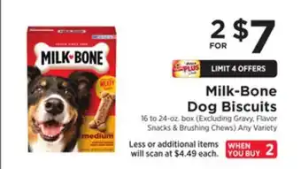 ShopRite Dog biscuits offer